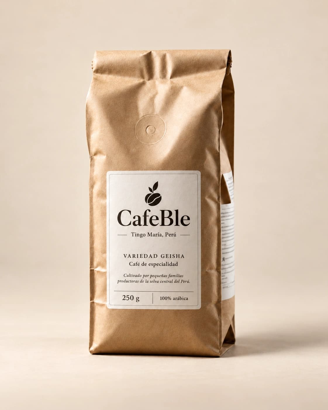 Bolsa de café CaféBle variedad Geisha